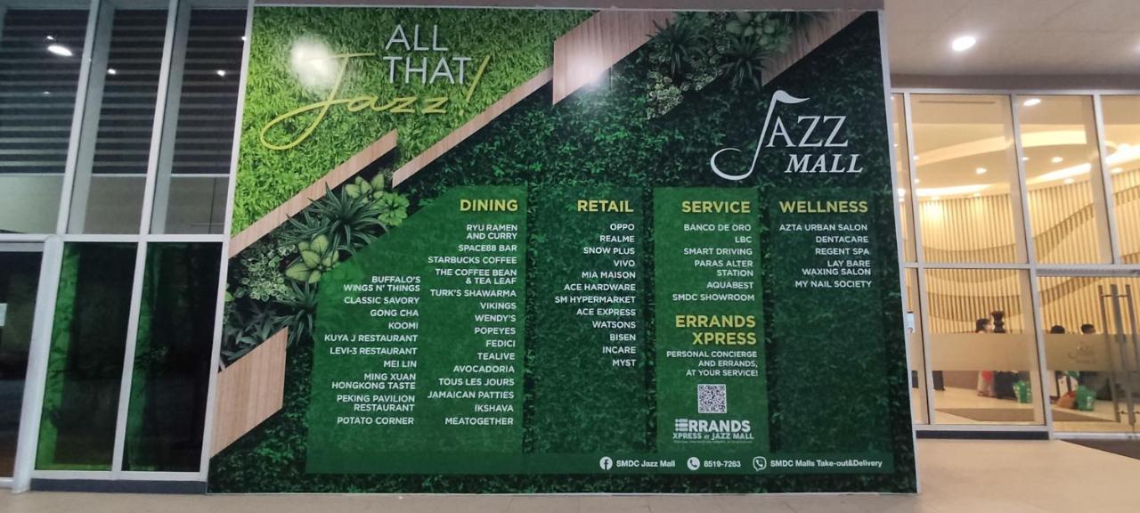 1Br Suite @ Sm Jazz Residences - Wifi & Netflix Manila Zewnętrze zdjęcie